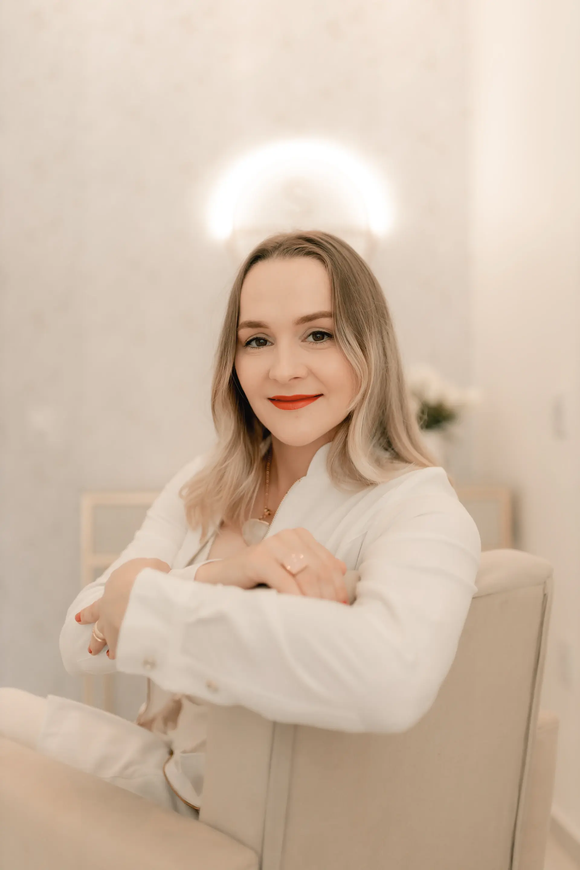 Portrait of a wellness specialist at the clinic
