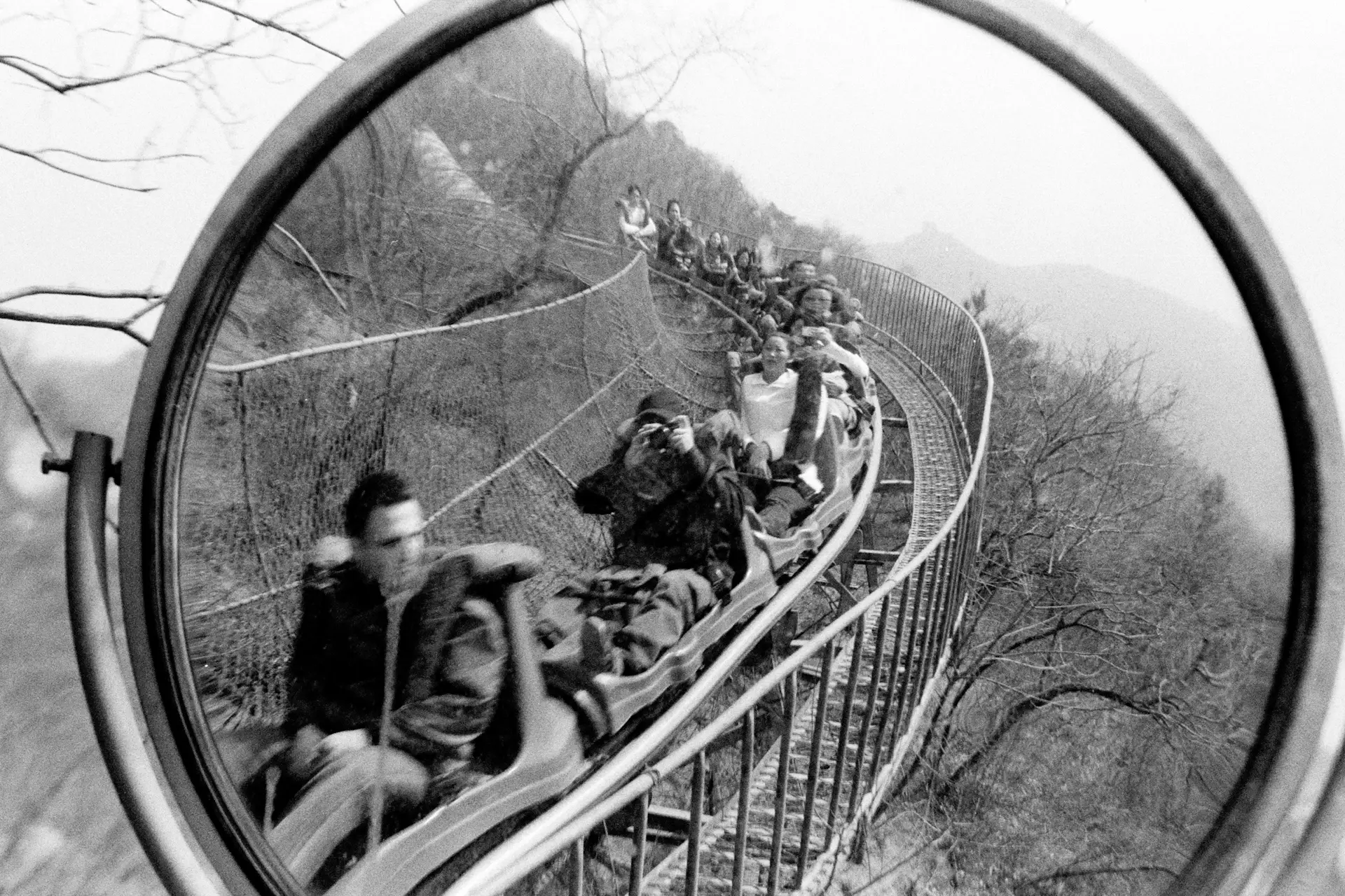 Students riding high-speed rail to explore China
