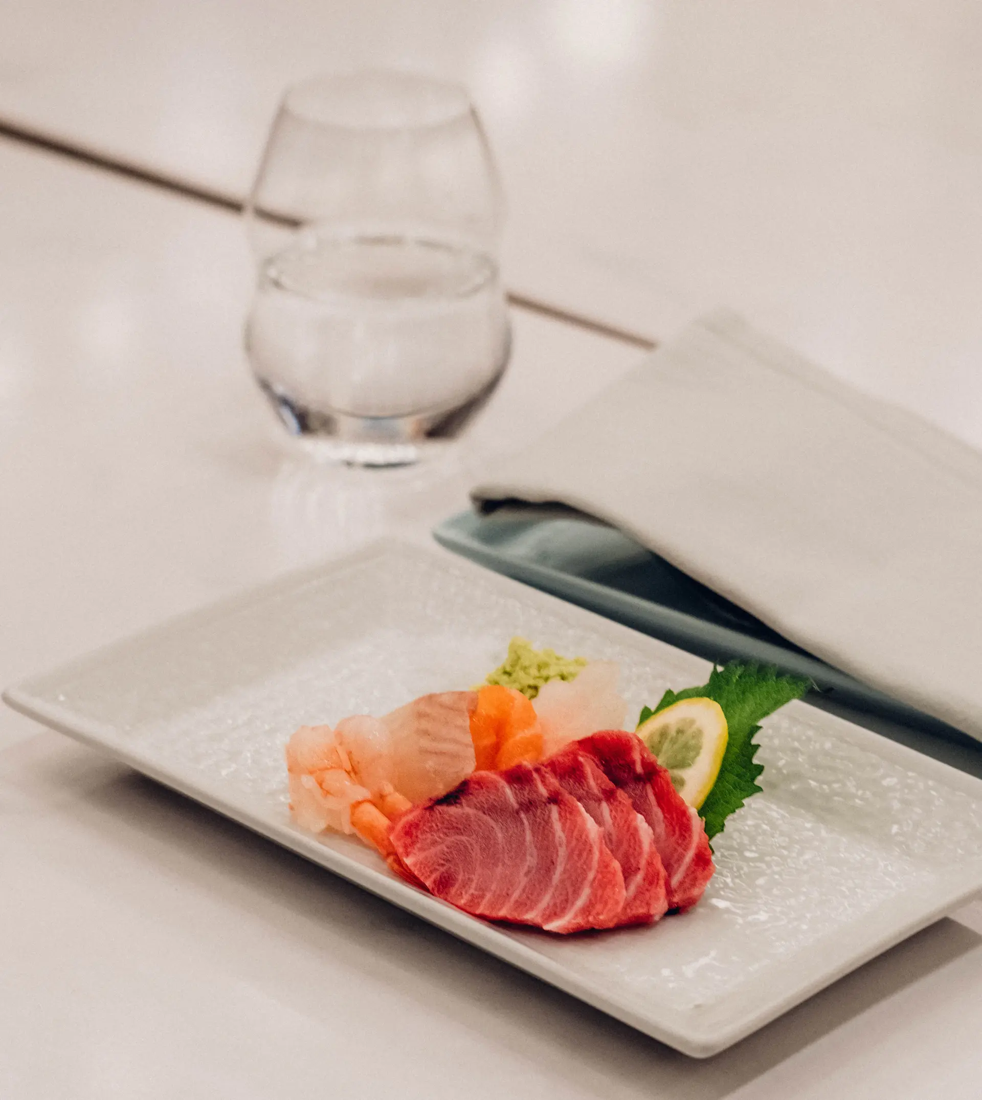 Sashimi platter cá ngừ vây xanh O-toro