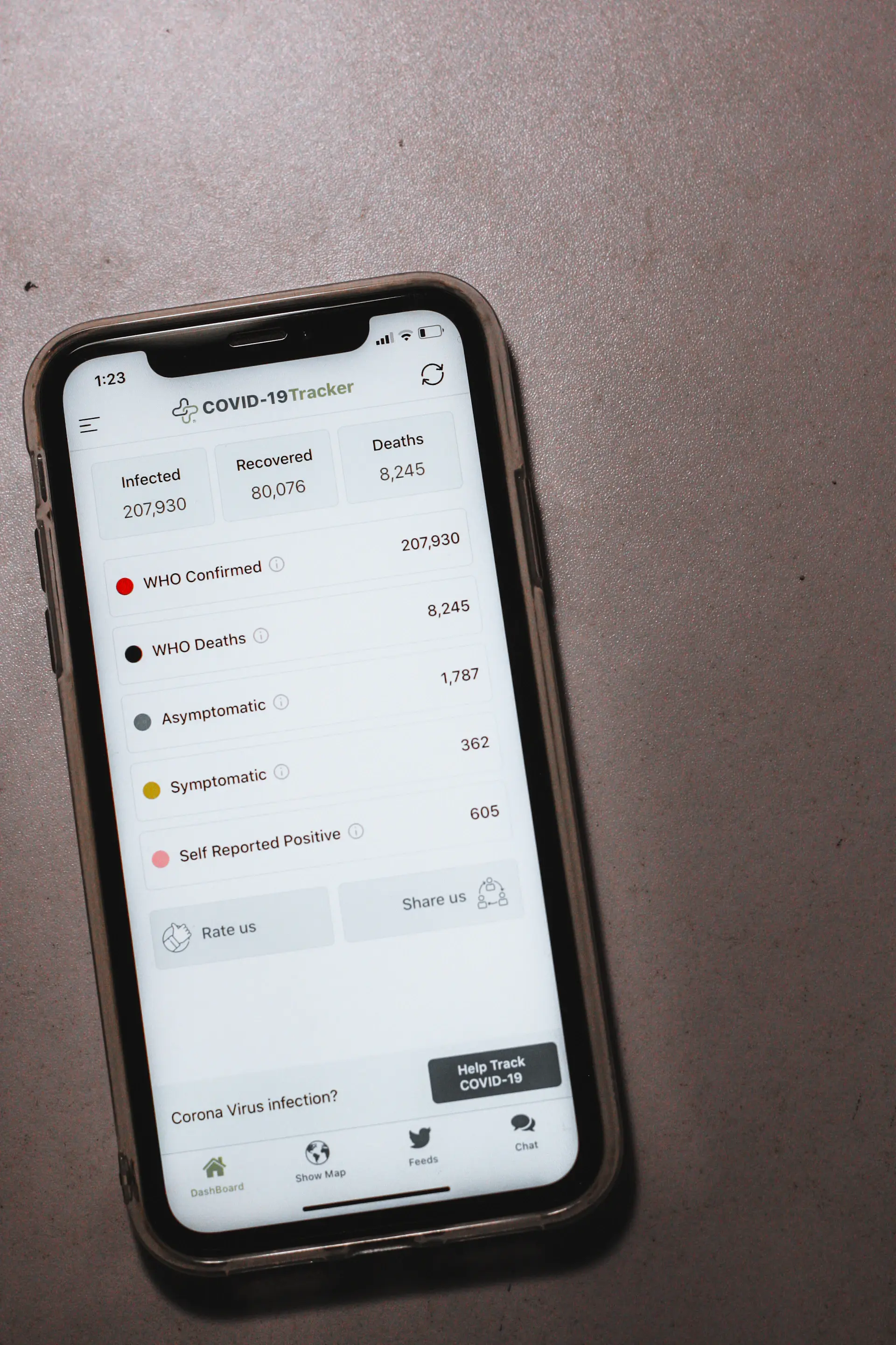 Numera mobile banking app showing a bright, minimal account dashboard