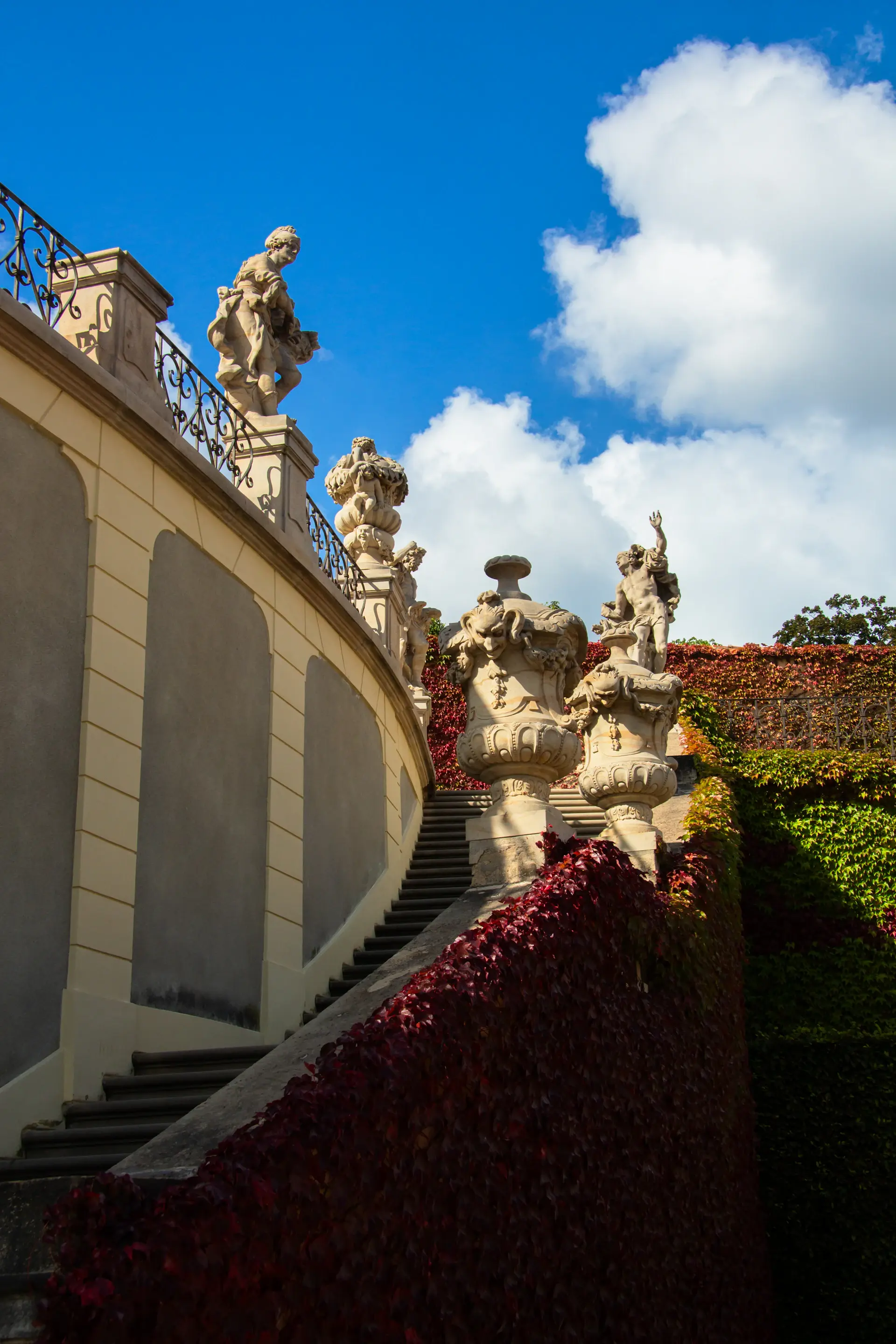 Garden terrace ceremony